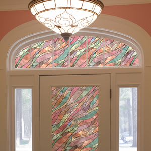 <span class=keywords><strong>Película</strong></span> de vidriera personalizada, pegatinas de ventana decorativas y de privacidad para ventana y puerta - Product Image 3