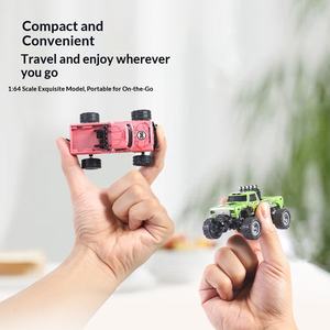 Nuevo Producto Transfronterizo: Camioneta Monstruo Todoterreno 1:64, Mini Auto Eléctrico a Control Remoto con Luces, Metal, Amortiguación - Product Image 2