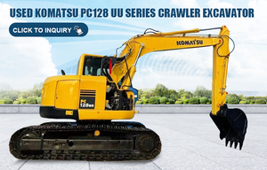 รถตักดินขนาดเล็กไฮดรอลิกขุดดินขนาดเล็ก UU-2 PC128 UU-1 PC128จากจีน - Product Image 2