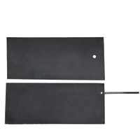 Plaque d'anode en titane revêtue de ruthénium iridium MMO pour l'industrie chloroalkalière, électrode DSA longue durée pour l'électrolyse de la saumure