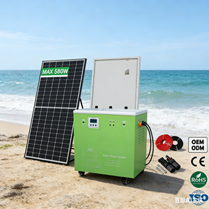 Sistema de Energía Solar Híbrido Todo en Uno, Independiente de la Red, Fácil de Instalar, Sin Carga Adicional para la Instalación, Batería Sostenible WON-SESS-AP6000W - Product Image 3