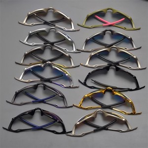 Outdoor Cycling Sports Red Alloy Arms Design TAC Customizable Blue Black Fashionable <strong>Lens</strong> Classic Men's Polarized Sunglasses - Product Image 3