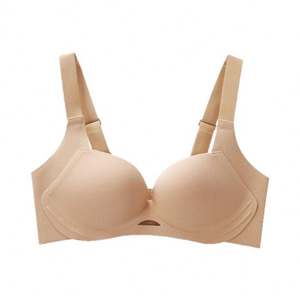 Corsé <span class=keywords><strong>con</strong></span> <span class=keywords><strong>Aros</strong></span> y Adornos de Diamantes, Color Blanco Nude, Sexy, para Mujer, Bralette Push-Up - Product Image 5
