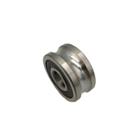 Roulement à rouleaux à gorge en U de bonne qualité LFR5201-NPP, taille 12*35*15.9mm, pour machines-outils CNC/portes coulissantes/véhicules de transport