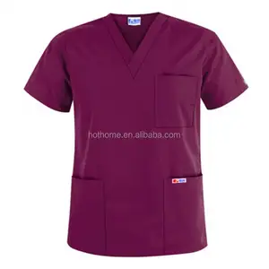 Disegni di Scrub medici per uniformi ospedaliere per infermiere alla moda personalizzati colorati