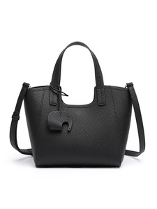Personalised Luxury New Trendy Ladies Handbag Genuine Leather Bucket Shape Durable Portable Office Handbag Manufacturers China - Product Image 4