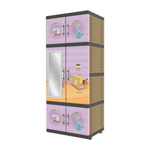 MSC Pro Mirror Portable Wardrobe offers multifunctional home storage with sleek design, maximizing organization and convenience - Product Image 4