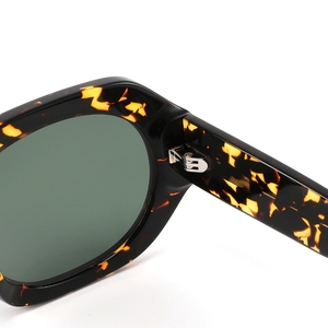 Lunettes de soleil œil de chat unisexes, monture tortue intégrale, protection UV400, mode adulte, protection solaire - Product Image 6