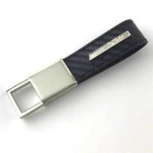 畅销产品手工皮革定制汽车标志皮革钥匙扣皮革钥匙圈 - Product Image 4