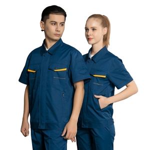 100% कपास कस्टम लोगो काम के कपड़े पहनने के लिए काम करते हैं - Product Image 6