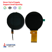 Module d'affichage LCD rond IPS TFT personnalisé Startek 1,3/1,6/2,1/2,47/2,8/3,4/5 pouces avec écran tactile capacitif et interface SPI