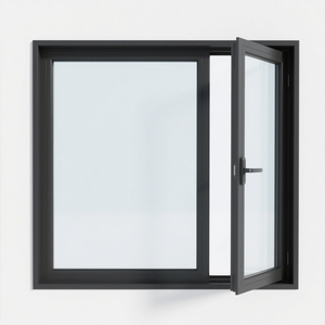 نافذة بابية حديثة مخصصة بأسعار معقولة مقاومة للإعصار من سبائك الألومنيوم - Product Image 5