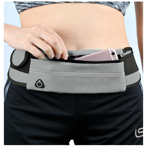 Riñonera ajustable para gimnasio para mujer, riñonera deportiva de nailon TPU impermeable, cinturón para correr <span class=keywords><strong>Intima</strong></span>, riñonera deportiva Abdominal para ciclismo, cremallera - Product Image 6