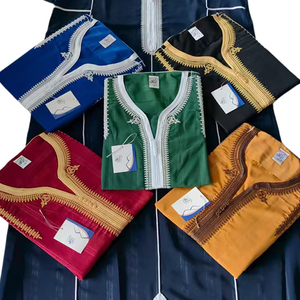 CCY Vente en gros de Thobes, Boubous, Jalabiya et Gandoura personnalisés pour hommes arabes et musulmans, Thobes marocaines, Vêtements islamiques, Ceintures perlées - Product Image 3