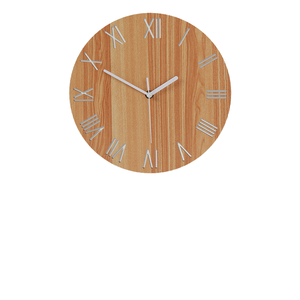 Reloj de Pared Moderno de Diseño Simple con Movimiento Silencioso de Cuarzo, Esfera de Madera y Agujas Luminosas - Decoración para Hogar, Oficina o Cabaña con Brillo en la Oscuridad - Product Image 1
