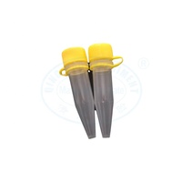 Consommables de laboratoire : Cryotube PP 1,5 ml avec anneau en silicone, nouveau matériau pour analyses de laboratoire, fournitures de laboratoire