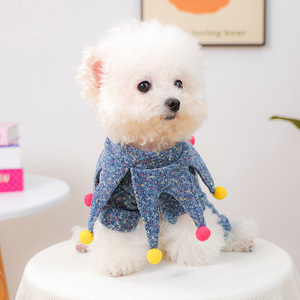 PETCIRCLE Nouvelle Collection Automne/Hiver – Costume de Clown Coloré Chaud et Confortable pour Petits Chiens et Chiots, Chiens et Chats Joyeux - Product Image 3