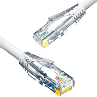 Kabel Patch Cord Pabrik HAILE OEM ODM Cat6 Ethernet UTP 0.3m 1m 1.5m Kabel Cat6 Kustom Kabel Komunikasi Cat6