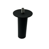 Pieds de meuble en fer métallique robustes contemporains Pieds de canapé Lit Support cylindrique Accessoires de quincaillerie pour chaise/lit