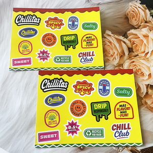 Etiquetas Adhesivas de Vinilo PVC Impresas con UV, Personalizadas, Resistentes al Agua y Ecológicas, Hoja de Pegatinas Kiss Cut, Lindas Pegatinas de Dibujos Animados Personalizadas - Product Image 6