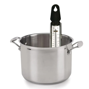 Doces/Geléia/Deep Fry Aço Inoxidável 18/8 Termômetro De Vidro Doméstico Termômetro Pote Clipe para Aplicações de Cozimento & Fritura Profunda - Product Image 2