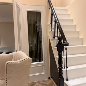 Tay nghề thủ công 44-inch Sắt hàng rào tấm tay vịn khung cho cầu thang baluster - Product Image 4