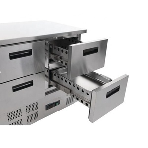 Mesa <span class=keywords><strong>de</strong></span> Preparación <span class=keywords><strong>de</strong></span> Sándwiches Usada para Subway, Barra Refrigerada para Ensaladas - Product Image 4