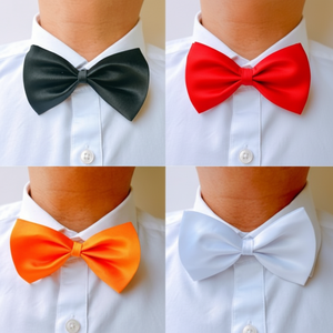 Cravate papillon et ensemble de nœuds papillon 6 couleurs pour accessoires de cravates de performance et d'événements - Product Image 1