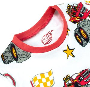 Pijamas de Manga Larga para Niños, Estampado de <span class=keywords><strong>Blaze</strong></span> and the <span class=keywords><strong>Monster</strong></span> Machines, 100% Algodón Suave |   Patrón de Monstertruck |   Lavable a máquina - Product Image 6