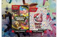 Étui en acrylique transparent pour Mega Evolution Perfect Order Booster Bundle, 6 boosters avec couvercles magnétiques, étui de protection