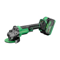 Meuleuse d'angle électrique sans balais 21V, alimentée par batterie lithium-ion, outil de polissage et de meulage haute puissance, usage industriel, 7500 tr/min