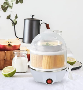 Hot Selling Automatic Rapid Mini <b>Egg</b> Cooker <b>Machine</b> Electric <b>Egg</b> Boiler With 14 <b>Eggs</b> Food & Vegetable Steamer - Product Image 3
