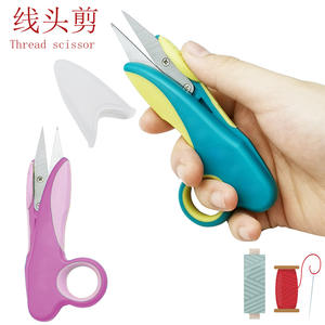 Cortador de hilos de acero inoxidable en forma de V, tijeras de sastre para uso doméstico, para punto de cruz y corte de hilo de pescar - Product Image 4