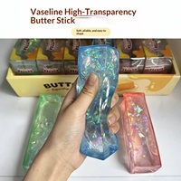 Nouveaux jouets anti-stress créatifs et colorés en forme de ruban, en forme de bâtonnets de vaseline, doux, pliables et non-rétractables