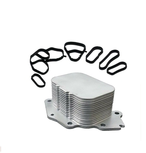 1103K2 11427805977 2S6Q6A642AA 11427805976 30711522 Refroidisseur D'huile Moteur Pour <span class=keywords><strong>Citroen</strong></span> C2 C3 <span class=keywords><strong>C4</strong></span> C5 Pour Peugeot 206 207 307 - Product Image 1