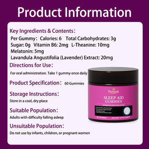 โรงงานผลิตอาหารเสริมเบเวอร์ลี่ รับผลิตแบบ OEM/ODM ผลิตภัณฑ์เสริมอาหารวิตามินบี6และธีอะนีนแบบกัมมี่สำหรับผู้ใหญ่ ช่วยให้นอนหลับสบายและผ่อนคลายร่างกาย - Product Image 3