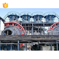 Usine complète de valorisation du minerai de fer, de la magnétite, de l'hématite, de la limonite, de la siderite et de l'or