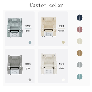 Cama de Masaje Eléctrica con Sistema de Audio, Silla para Pedicura, Sofá Multifuncional para el Cuidado de los Pies y Belleza de Pestañas - Product Image 6