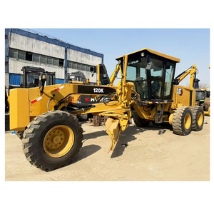 Earthmoving Machine CAT 120K <b>Used</b> CAT 120K 120G 120H <b>used</b> <b>Motor</b> <b>Graders</b> Caterpillar Machinery in Good Condition for sale - Product Image 1