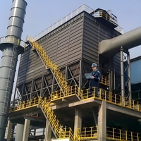 Conduites d'air personnalisables pour l'installation de filtres à poche, collecteur de poussière industriel en polyester pour les centrales à charbon et à biomasse