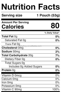 OEM Energy Gel Drink Liberación eficiente Extra Strength Proporciona energía Muestra gratis Suplemento deportivo Bebida energética - Product Image 4