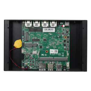 Tường lửa x86 Win10 Linux nhúng công nghiệp <span class=keywords><strong>Router</strong></span> N100 Mini PC 16 gam RAM HD-MI kép Lan hiển thị máy tính không Quạt Mini PC - Product Image 6