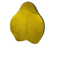 Coussin de dossier pour chaise de bureau, grand coussin de soutien lombaire en mousse à mémoire de forme pour le sommeil, design tricoté pour hôtel, usage courant des employés de bureau