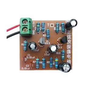 Onda sinusoidale oscillatore generatore di forme d'onda transistor circuito oscillatore circuito kit di formazione