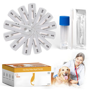 Gia <span class=keywords><strong>Ag</strong></span> ジアルジアコンボ FIV <span class=keywords><strong>FeLV</strong></span> FCV FHV FIP Ab FIPV抗原迅速ペット検査キット - Product Image 5