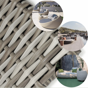 Rond PE rotin tissage plastique rotin <span class=keywords><strong>osier</strong></span> pour meubles - Product Image 2