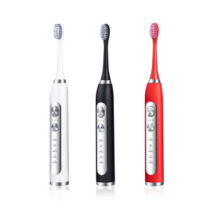 Ultrasonic Electric Toothbrush Type C Charging IPX7 Waterproof Metal Body <b>Rechargeable</b> <b>Battery</b> 800-1200mAh Made Yangzhou Jiangsu - Product Image 4
