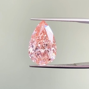 Diamante CVD Suelto Rosa Intenso de 7.34CT VS1 con Certificado IGI, Diamante Cultivado en Laboratorio con Corte Pera de Color Fantasía - Product Image 1