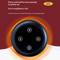 Appareil de massage électrique intelligent transfrontalier pour ventouses et Gua Sha, avec fonction chauffante pour usage domestique, emballage en boîte cadeau