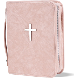 Funda para Biblia para Mujer, <span class=keywords><strong>Estuche</strong></span> para Biblia para <span class=keywords><strong>Hombre</strong></span> y Mujer, Caja de Regalo Cristiana - Product Image 1